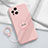 Funda Silicona Carcasa Ultrafina Goma con Magnetico Anillo de dedo Soporte S02 para Oppo Find X3 Pro 5G Rosa