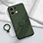 Funda Silicona Carcasa Ultrafina Goma con Magnetico Anillo de dedo Soporte S03 para Oppo Reno8 Pro 5G Verde Noche