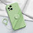 Funda Silicona Carcasa Ultrafina Goma con Magnetico Anillo de dedo Soporte S04 para Oppo Find X3 Pro 5G Menta Verde