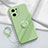 Funda Silicona Carcasa Ultrafina Goma con Magnetico Anillo de dedo Soporte S04 para Oppo Find X5 Pro 5G Menta Verde