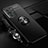 Funda Silicona Carcasa Ultrafina Goma con Magnetico Anillo de dedo Soporte SD3 para Xiaomi Mi 11i 5G Negro