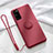 Funda Silicona Carcasa Ultrafina Goma con Magnetico Anillo de dedo Soporte T04 para Huawei Honor V30 Pro 5G Rojo Rosa