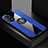 Funda Silicona Carcasa Ultrafina Goma con Magnetico Anillo de dedo Soporte X01L para Oppo A1x 5G Azul