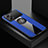 Funda Silicona Carcasa Ultrafina Goma con Magnetico Anillo de dedo Soporte X01L para Oppo K10 Pro 5G Azul