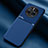 Funda Silicona Carcasa Ultrafina Goma con Magnetico para Huawei Mate 50 Pro Azul