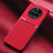 Funda Silicona Carcasa Ultrafina Goma con Magnetico para Huawei Mate 50E Rojo