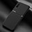 Funda Silicona Carcasa Ultrafina Goma con Magnetico para Samsung Galaxy A70S Negro