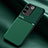 Funda Silicona Carcasa Ultrafina Goma con Magnetico para Vivo V27 Pro 5G Verde