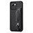 Funda Silicona Carcasa Ultrafina Goma con Magnetico S01D para Realme C30 Negro