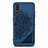 Funda Silicona Carcasa Ultrafina Goma con Magnetico S01D para Samsung Galaxy A01 SM-A015 Azul