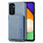 Funda Silicona Carcasa Ultrafina Goma con Magnetico S01D para Samsung Galaxy A13 5G Azul