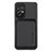 Funda Silicona Carcasa Ultrafina Goma con Magnetico S01D para Samsung Galaxy A33 5G Negro