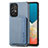 Funda Silicona Carcasa Ultrafina Goma con Magnetico S01D para Samsung Galaxy A73 5G Azul