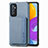 Funda Silicona Carcasa Ultrafina Goma con Magnetico S01D para Samsung Galaxy M52 5G Azul