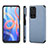 Funda Silicona Carcasa Ultrafina Goma con Magnetico S01D para Xiaomi Poco M4 Pro 5G Azul