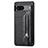 Funda Silicona Carcasa Ultrafina Goma con Magnetico S02D para Google Pixel 7a 5G Negro