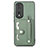 Funda Silicona Carcasa Ultrafina Goma con Magnetico S02D para Huawei Honor 80 Pro 5G Verde