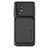 Funda Silicona Carcasa Ultrafina Goma con Magnetico S02D para Samsung Galaxy A32 5G Negro