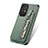 Funda Silicona Carcasa Ultrafina Goma con Magnetico S02D para Samsung Galaxy A53 5G Verde