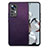 Funda Silicona Carcasa Ultrafina Goma con Magnetico S02D para Xiaomi Mi 12T 5G Morado