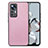 Funda Silicona Carcasa Ultrafina Goma con Magnetico S02D para Xiaomi Mi 12T 5G Oro Rosa