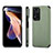 Funda Silicona Carcasa Ultrafina Goma con Magnetico S02D para Xiaomi Poco X4 NFC Verde