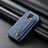 Funda Silicona Carcasa Ultrafina Goma con Magnetico S02D para Xiaomi Redmi Note 9 Pro Max Azul