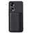 Funda Silicona Carcasa Ultrafina Goma con Magnetico S03D para Huawei Honor 70 5G Negro