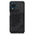 Funda Silicona Carcasa Ultrafina Goma con Magnetico S03D para Samsung Galaxy A12 5G Negro