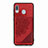 Funda Silicona Carcasa Ultrafina Goma con Magnetico S03D para Samsung Galaxy A20 Rojo