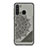 Funda Silicona Carcasa Ultrafina Goma con Magnetico S03D para Samsung Galaxy A21 Gris