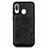 Funda Silicona Carcasa Ultrafina Goma con Magnetico S03D para Samsung Galaxy A40 Negro