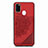 Funda Silicona Carcasa Ultrafina Goma con Magnetico S03D para Samsung Galaxy M21 Rojo