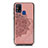 Funda Silicona Carcasa Ultrafina Goma con Magnetico S03D para Samsung Galaxy M31 Prime Edition Oro Rosa