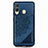 Funda Silicona Carcasa Ultrafina Goma con Magnetico S03D para Samsung Galaxy M40 Azul