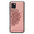 Funda Silicona Carcasa Ultrafina Goma con Magnetico S03D para Samsung Galaxy M60s Oro Rosa