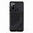 Funda Silicona Carcasa Ultrafina Goma con Magnetico S03D para Samsung Galaxy S20 FE (2022) 5G Negro