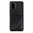 Funda Silicona Carcasa Ultrafina Goma con Magnetico S03D para Samsung Galaxy S20 Plus 5G Negro