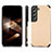 Funda Silicona Carcasa Ultrafina Goma con Magnetico S03D para Samsung Galaxy S24 Plus 5G Oro