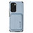 Funda Silicona Carcasa Ultrafina Goma con Magnetico S03D para Xiaomi Mi 11i 5G Azul