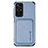 Funda Silicona Carcasa Ultrafina Goma con Magnetico S03D para Xiaomi Redmi Note 11 5G Azul