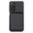 Funda Silicona Carcasa Ultrafina Goma con Magnetico S03D para Xiaomi Redmi Note 11 Pro 4G Negro