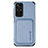 Funda Silicona Carcasa Ultrafina Goma con Magnetico S03D para Xiaomi Redmi Note 11S 5G Azul
