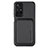 Funda Silicona Carcasa Ultrafina Goma con Magnetico S03D para Xiaomi Redmi Note 11S 5G Negro