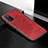 Funda Silicona Carcasa Ultrafina Goma con Magnetico S04D para Samsung Galaxy A03s Rojo