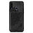 Funda Silicona Carcasa Ultrafina Goma con Magnetico S04D para Samsung Galaxy A20s Negro