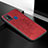 Funda Silicona Carcasa Ultrafina Goma con Magnetico S04D para Samsung Galaxy M31 Prime Edition Rojo