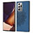Funda Silicona Carcasa Ultrafina Goma con Magnetico S04D para Samsung Galaxy Note 20 Ultra 5G Azul
