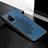 Funda Silicona Carcasa Ultrafina Goma con Magnetico S04D para Samsung Galaxy S20 FE 4G Azul