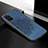 Funda Silicona Carcasa Ultrafina Goma con Magnetico S04D para Samsung Galaxy S20 Plus Azul